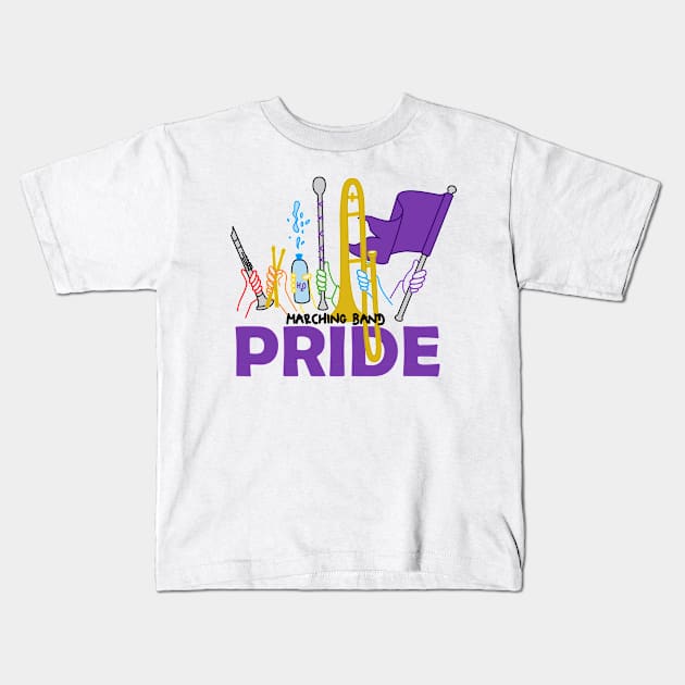 Marching Band Kids T-Shirt by andryn